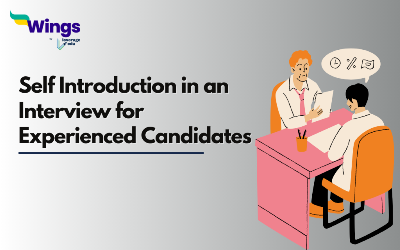 Self Introduction in An Interview for Experienced Candidates