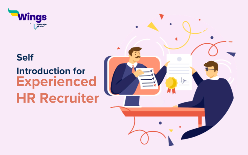 Self Introduction For Experienced HR Recruiter