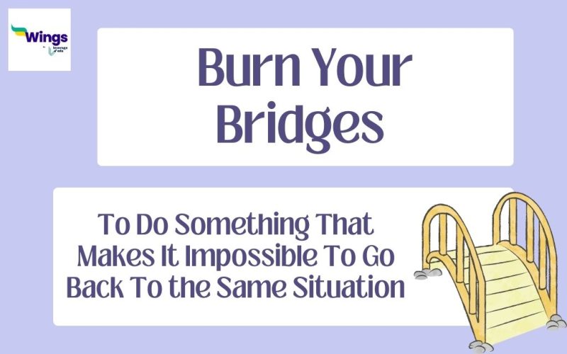 Burn Your Bridges