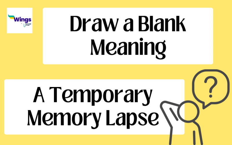 Draw a Blank Meaning