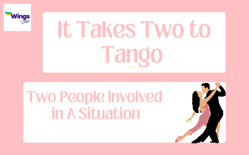 It takes two to tango