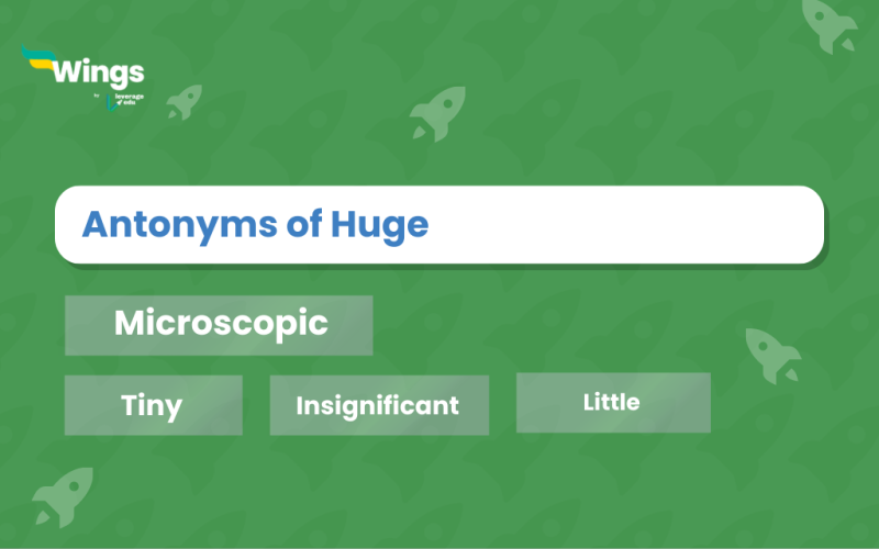 Antonyms of Huge