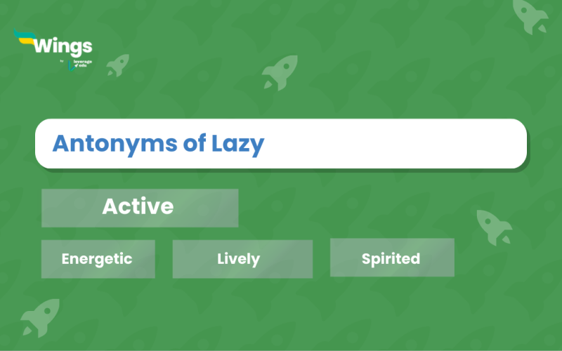 Antonyms of Lazy