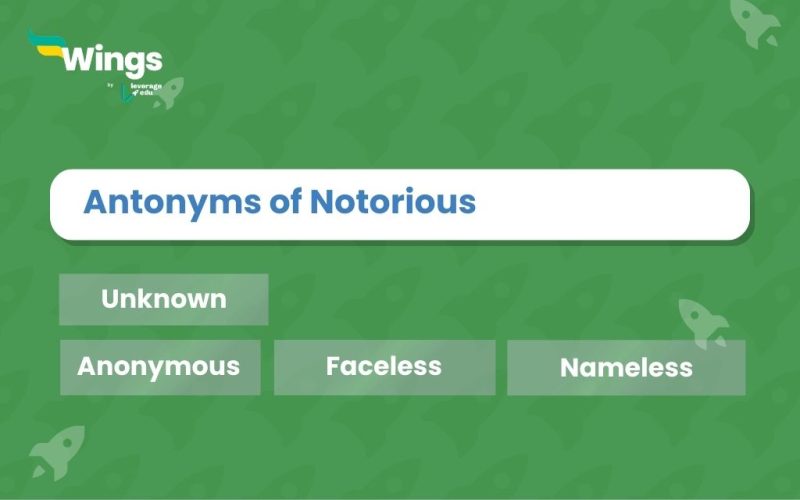 Notorious-Antonyms