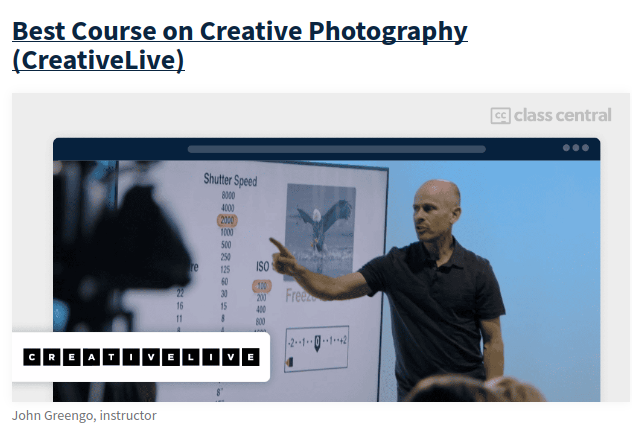 Photography Courses Online
