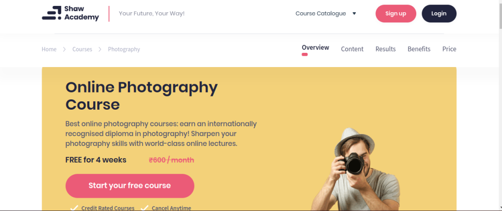 Photography Courses Online