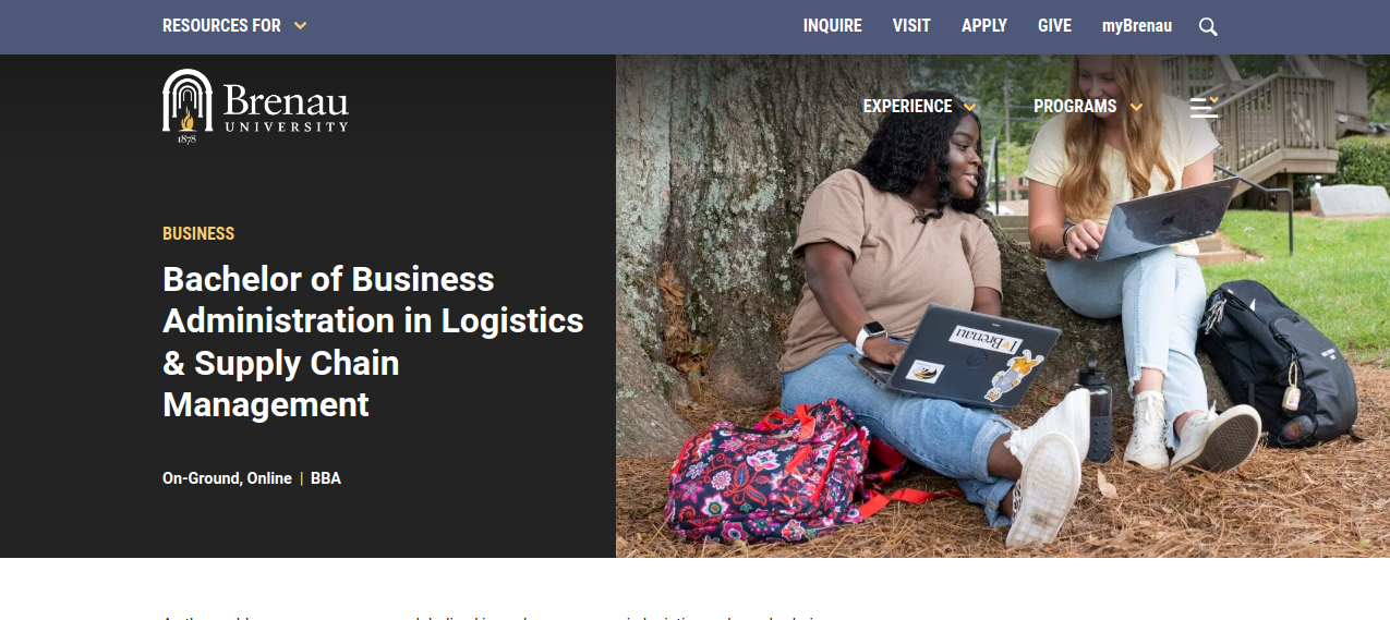 best online supply chain management degree