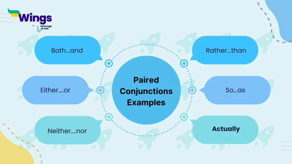 Paired Conjunctions Examples