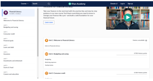 financial literacy courses online free