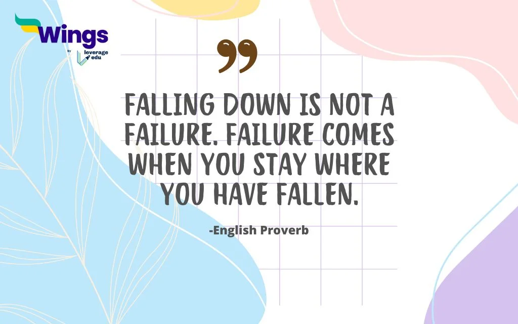 Proverbs about Accident