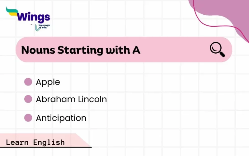 Nouns starting with A