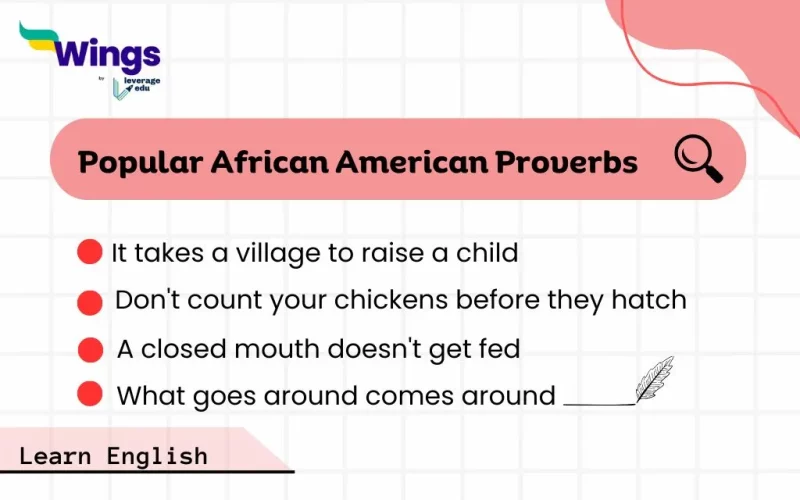 Popular African American Proverbs