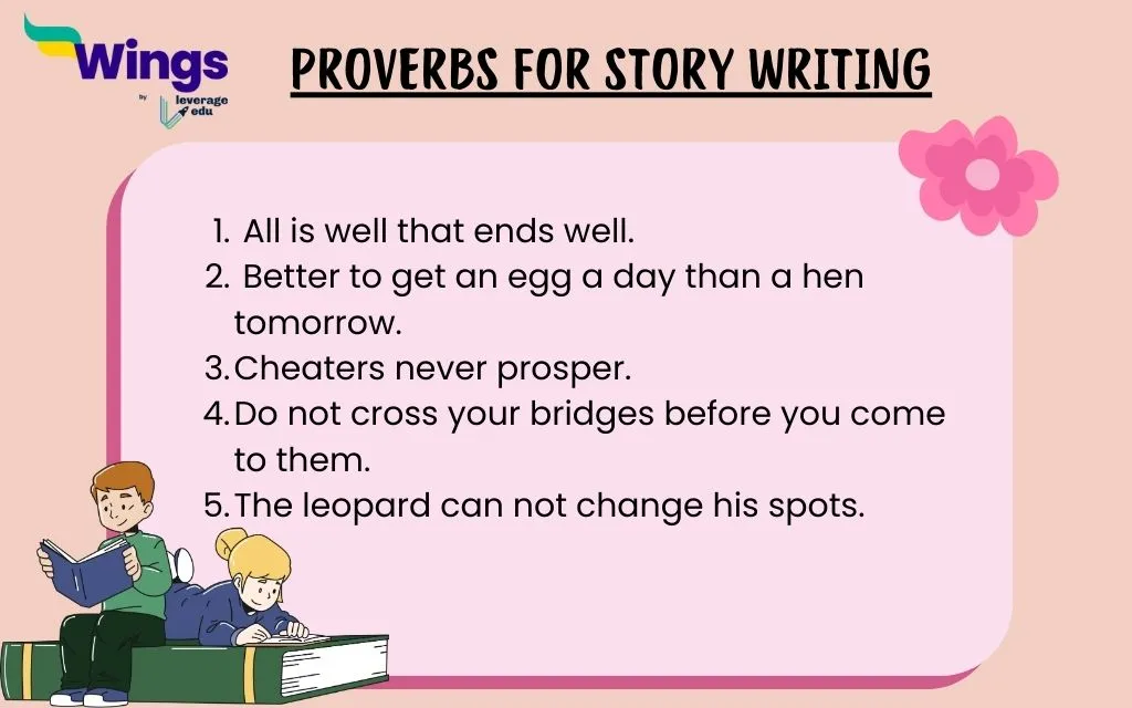 Proverbs for story writing