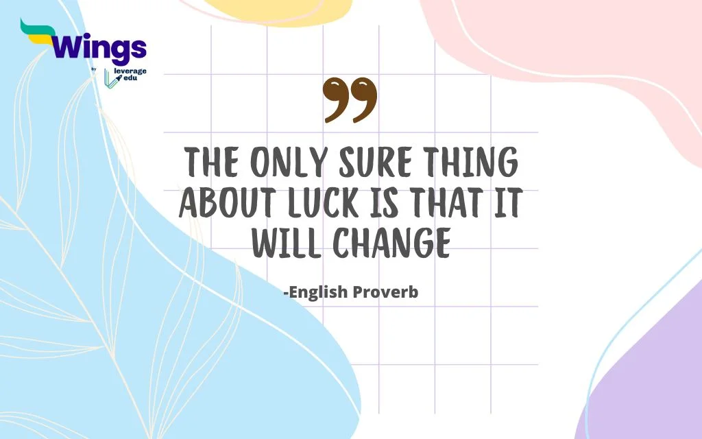 Proverbs about Accident