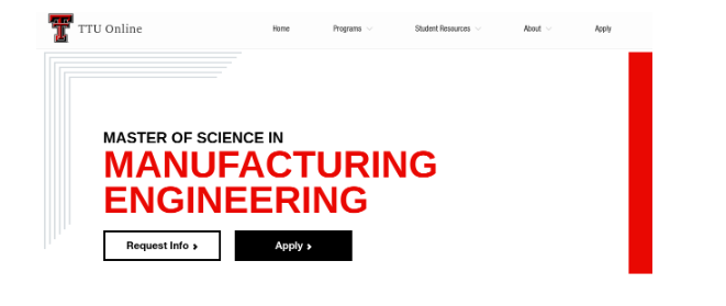 online manufacturing engineering degree