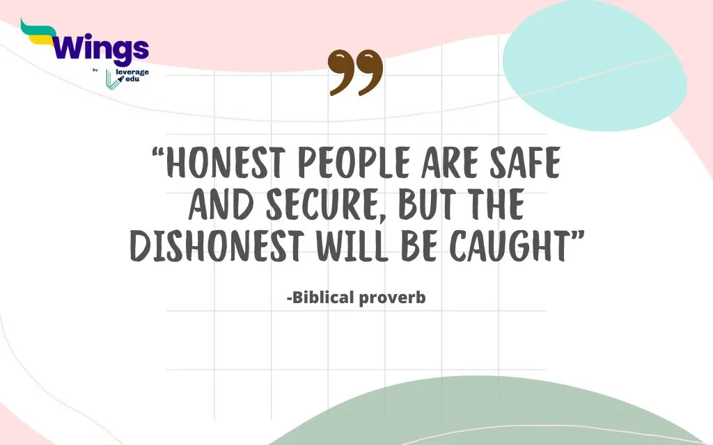 Proverbs about Dishonesty