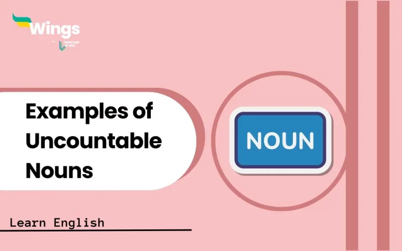 Examples of Uncountable Nouns