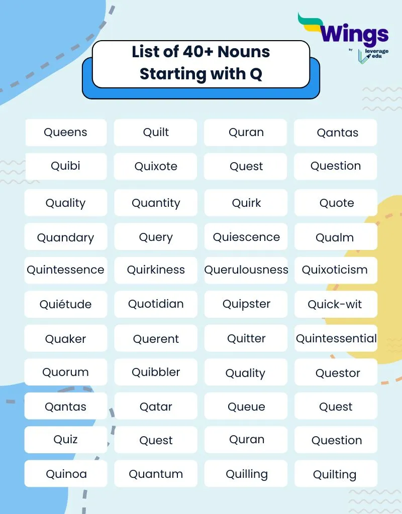 Noun Starting with Q