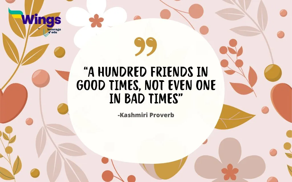 Popular Kashmiri Proverbs