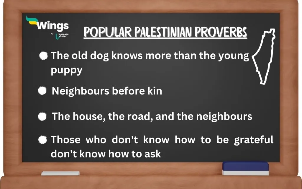 Popular Palestinian Proverbs