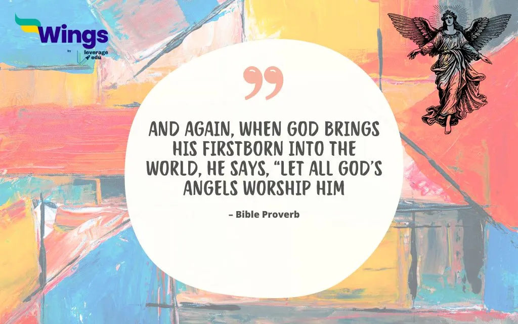 Proverbs about angels