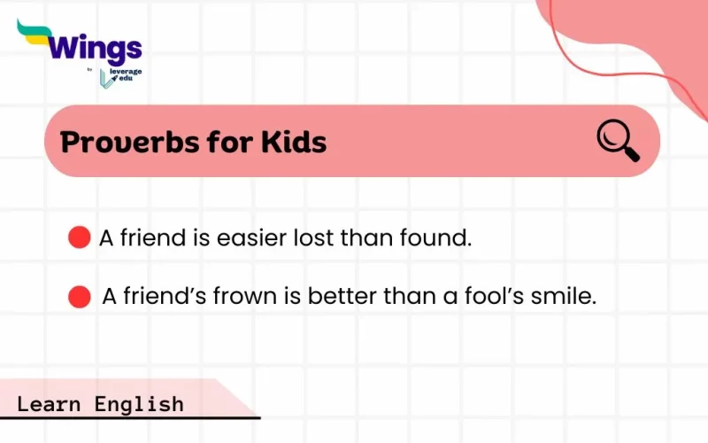 Proverbs for Kids