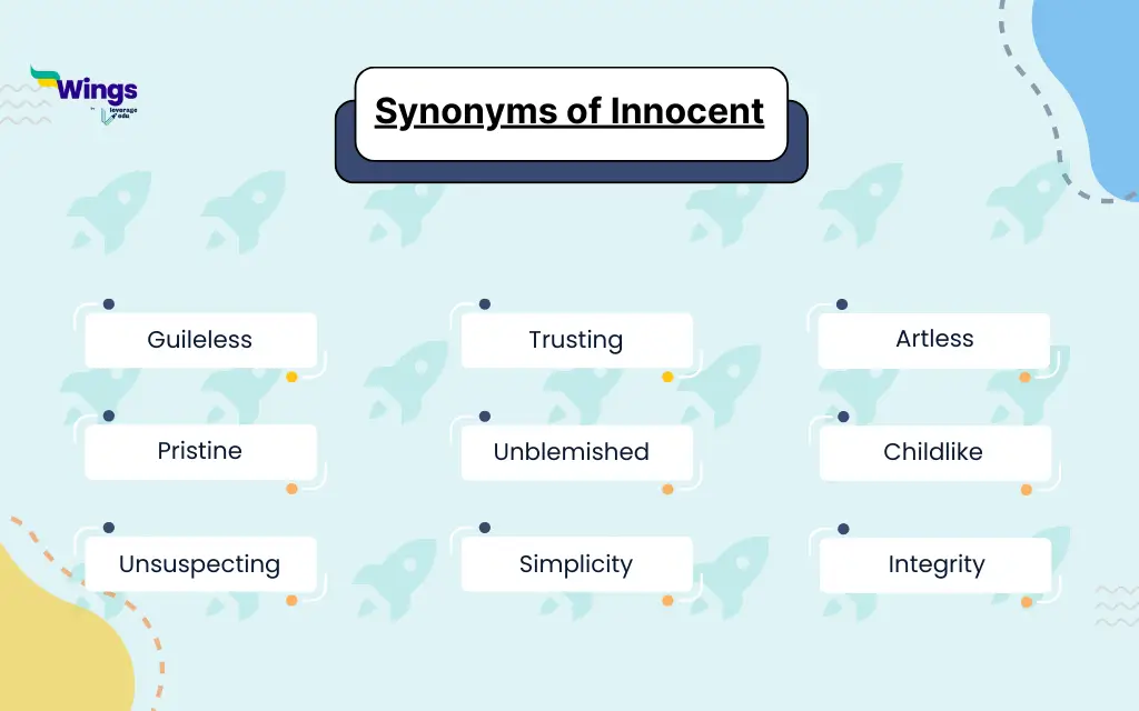 Synonyms of Innocent: Noun of Innocent