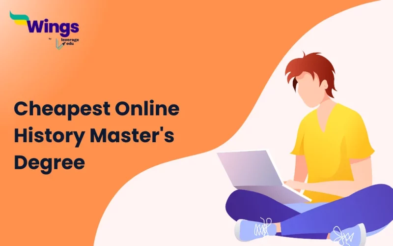 cheapest online history master's degree