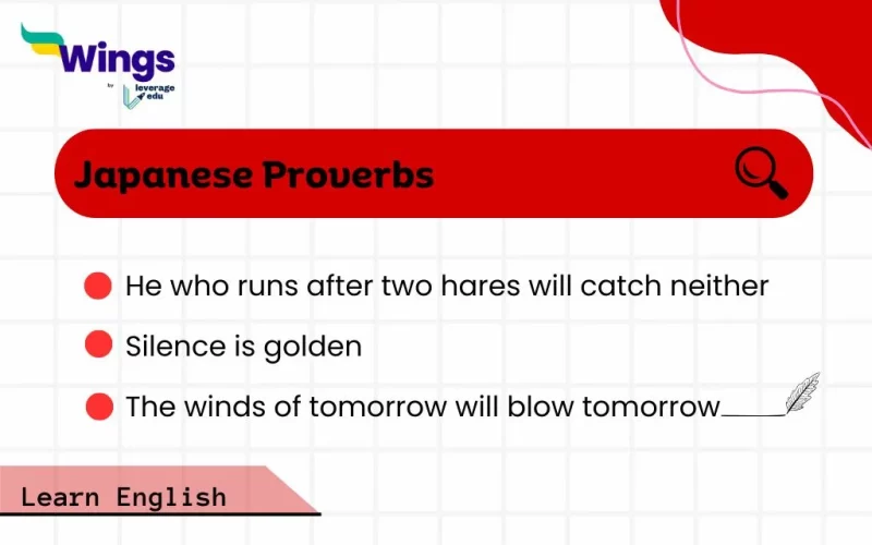 Japanese Proverbs