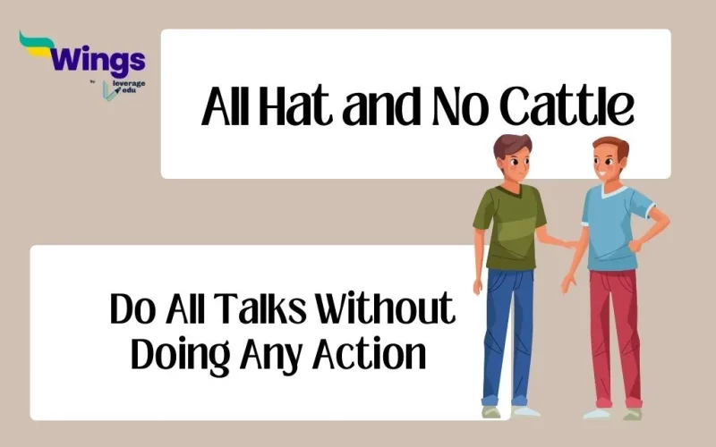 All Hat and No Cattle idiom