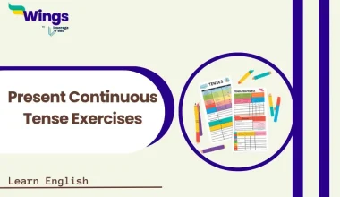 Present Continuous Tense Exercises