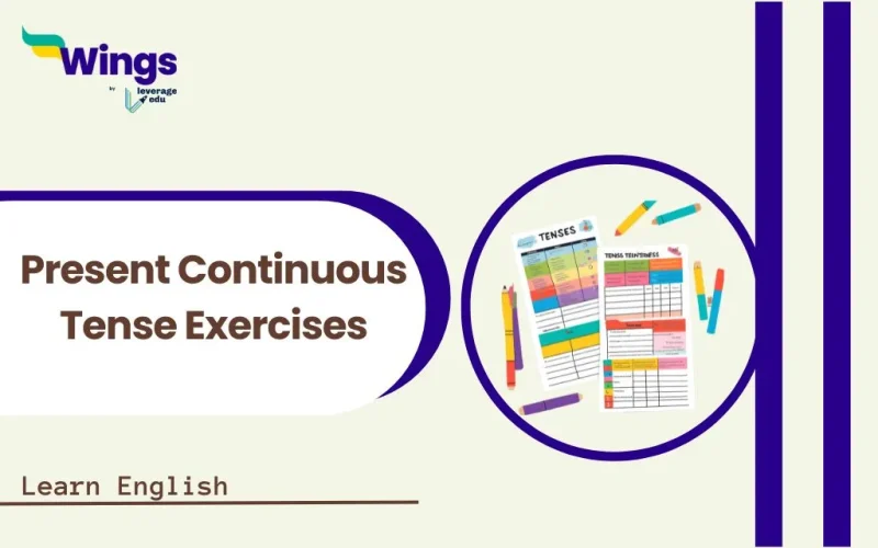 Present Continuous Tense Exercises