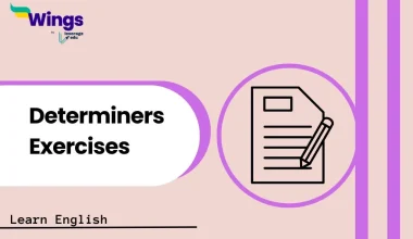 Determiners Exercises