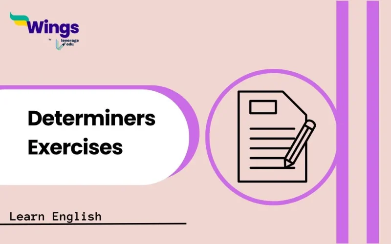 Determiners Exercises