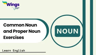 Common Noun and Proper Noun Exercises