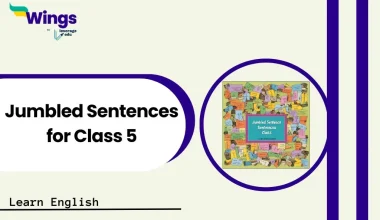 jumbled sentences for class 5