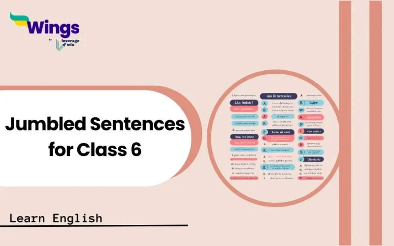 Jumbled Sentences for Class 6