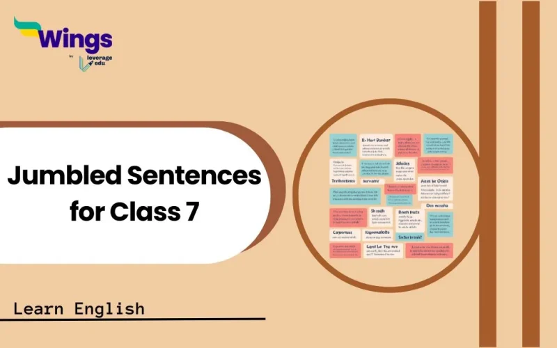 Jumbled Sentences for Class 7