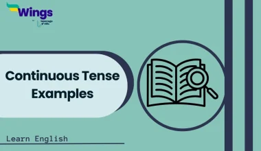 Continuous Tense Examples