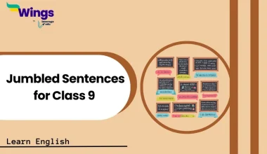 Jumbled Sentences for Class 9