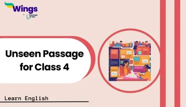 Unseen Passage for Class 4