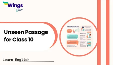 English Unseen Passage for Class 10