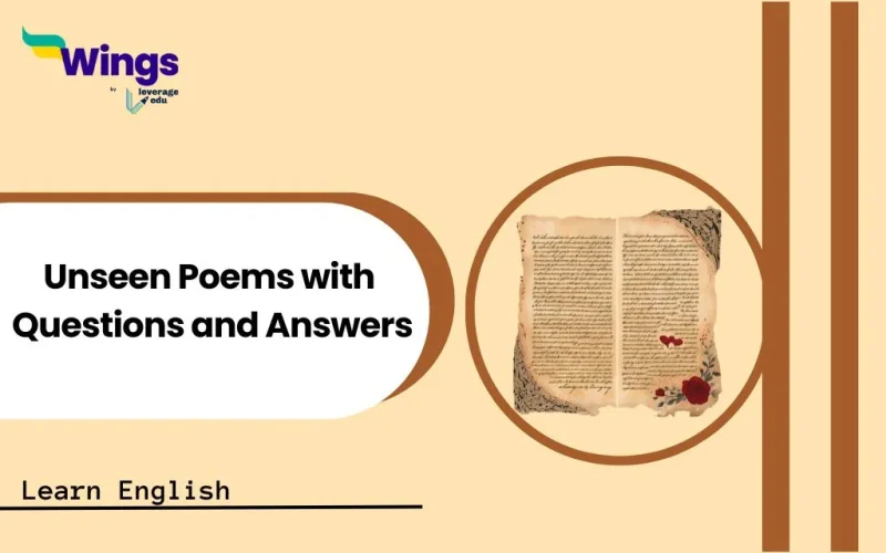 Unseen Poems with Questions and Answers