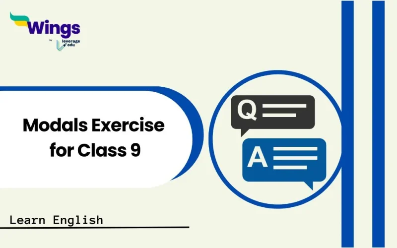 Modals Exercise for Class 9