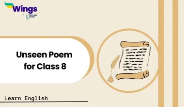 Unseen poem for class 8