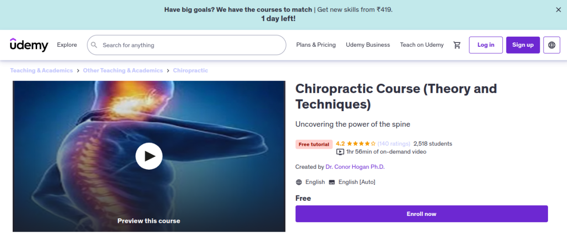 Picture of 7 Best Chiropractic Online Courses to Apply in 2025 | Leverage Edu