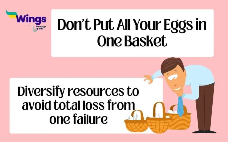 Don't Put All Your Eggs in One Basket