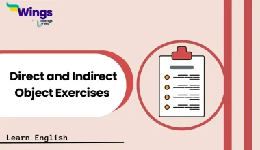 Direct and Indirect Object exercises