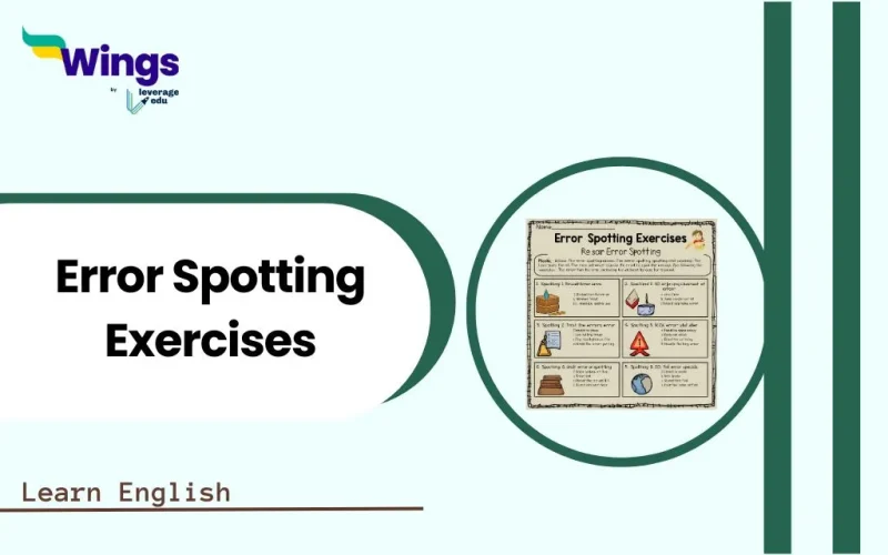 Error Spotting Exercises