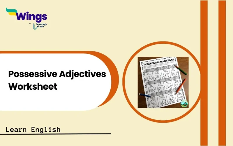 possessive adjectives worksheet